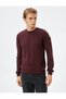 Basic Knitwear Sweater Crew Neck Slim Fit Long Sleeve - 3