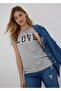 Velvet Printed Women's T-Shirt with Large Size Options - 2