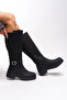 Ienweth Women's Boots 00121907 Matte Black - 3