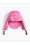Pilot Hat Double-Sided Ear Flap Fleece Detailed Water Repellent