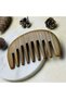 Scalp Massage Pelesenk Tree Horse-101- 9 cm Scented Wooden Comb Handmade Hair Comb - 8