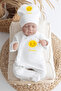 100% Cotton Printed Pack Baby Hospital Release Mn30-Güneş Gülen - 2
