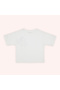Girl's Printed White T-Shirt - 4