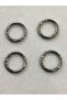 Bag Ring Round Spring Clip 2 Cm Set of 4 - 2