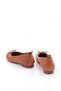 Women's Bow Detailed Ballerina Ballerina Tan Genuine Leather 251371010 - 3
