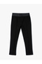 Leggings with Belt Detail and Elastic Waist
