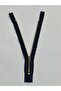 Jeans zipper / iron tooth trouser zipper / navy blue gold teeth 18 cm - 4