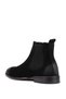 - Black Suede Leather Men's Chelsea Boots 250-201 - 4