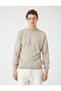 Basic Knitwear Sweater Half Turtleneck Long Sleeve - 3