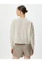 Buttoned V-neck Cardigan Soft Textured Long Sleeve - 4