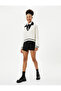 Shorts Skirt Viscose Fabric Blended Normal Waist Slim Fit - 2