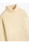 Knitted Sweater Long Sleeve Turtleneck - 3