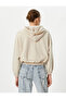 Hooded Sweatshirt with Elastic Waist and Wrists - 4