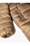 Puffer Jacket with Hooded Zipper Pocket Detail - 6