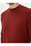Slim Fit Sweater Knitwear Basic Crew Neck Textured - 5