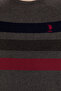 Men's Gray Melange Crew Neck Sweater 50255272 -Vr086 - 6