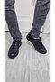 New Collection Genuine Leather Skin Black Men's Leather Comfort Sports Shoes