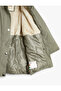 Girl's Clothing Coat 4wkg00012aw Khaki - 4