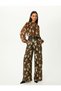 Chiffon Blouse Lacing Detailed Judge Collar Balloon Sleeve Gippeli
