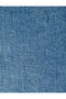 Strapless Denim Dress Midi Length Slim Fit Pocket Cotton Slit - 6