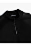 Half Zipper Sweatshirt Stand Collar Long Sleeve - 3