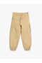 Cargo Jogger Jeans Cotton Flap Pocket Detailed - 4