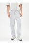 Sweatpants with Stitching Detail and Lace-up Waist Pocket - 3