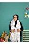 شال ووشاح شتوي مخطط - 3