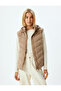 Inflatable Vest Hooded Quilted Zippered Pocket Comfortable Fit - 3