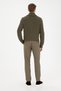 Men's Slim Fit Coconut Canvas Trousers 50272349-Vr153 - 4
