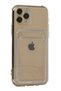 iPhone 11 Pro Case Card Transparent Silicone - Transparent 511128 - 2