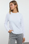 Siyah-Beyaz 2'li Paket Bisiklet Yaka Regular/Normal Kesim Örme T-Shirt TWOAW25TS00001 - 20