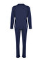 Lacivert %100 Pamuklu Penguen Baskılı Örme Pijama Takımı THMAW23PT00151 - 7