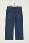 Koyu Mavi Yüksek Bel Vintage Yıkama Straight Fit %100 Pamuk Non-Stretch Jeans TBBSS24CJ00042 - 8