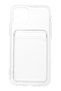 iPhone 11 Pro Case Card Transparent Silicone - Transparent 511128 - 3