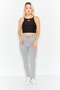 Women Sportswear Fit Sleeveless Training Crop Tank Top, Black - 3