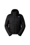 Huila Synthetic Hoodie Men's Black Hooded Coat