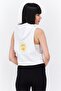 Women Sportswear Fit Sleeveless Training Top, White - 2