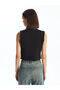 Lw - Women's V-Neck Plain Classic Vest - 4