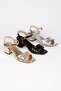 Stylish Series Women's Black Sandals - 6