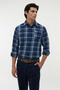 Cotton Plaid Regular Fit Shirt