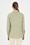 Women's Light Khaki Long Sleeve Tunic Shirt 50293568-Vr183 - 5