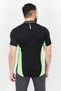 Men Sportswear Fit Short Sleeve Tennis Polo Shirt, Black - 3