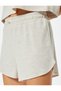 Shorts, Pajama Bottoms, Elastic Waist, Label Detail - 5