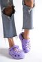 Estate Massage Based High Scale Purple Daily Home, Hospital Cook Nurse Doctor Slippers - 4