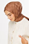 Yalı Checkerboard Pattern Silky Jacquard Shawl - 5