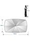 Sunshade Curtain Windshield Umbrella Auto Car Interior Sunshade Canopy for All Passenger Vehicles - 6