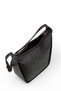 Black Women's Shoulder Bag with Logo Detail 05Pc24K833-Bf - 3