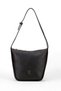 Black Women's Shoulder Bag with Logo Detail 05Pc24K833-Bf