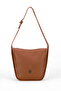Logo Detailed Tan Women's Shoulder Bag 05Pc24K833-Bf